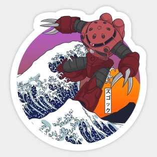 Z'Gok out of Kanagawa Sticker